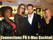 "Connections PR X-Mas Cocktail 2016" im Weinkeller: Claudia Effenberg, Simone Ballack, Patrick Lindner und Co. feierten bei Agentur-Weihnachtsparty am 08.12.2016  (©Foto: Martin Schmitz)